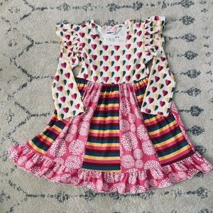 Girls Hearts Dress
